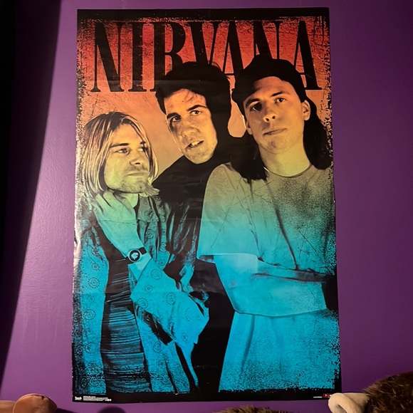 VINTAGE NIRVANA POSTER - Picture 1 of 3